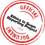Official Ethics in Scam Reporting Committee Document