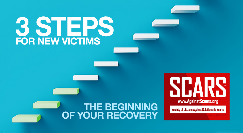 SCARS 3 Steps For New Victims