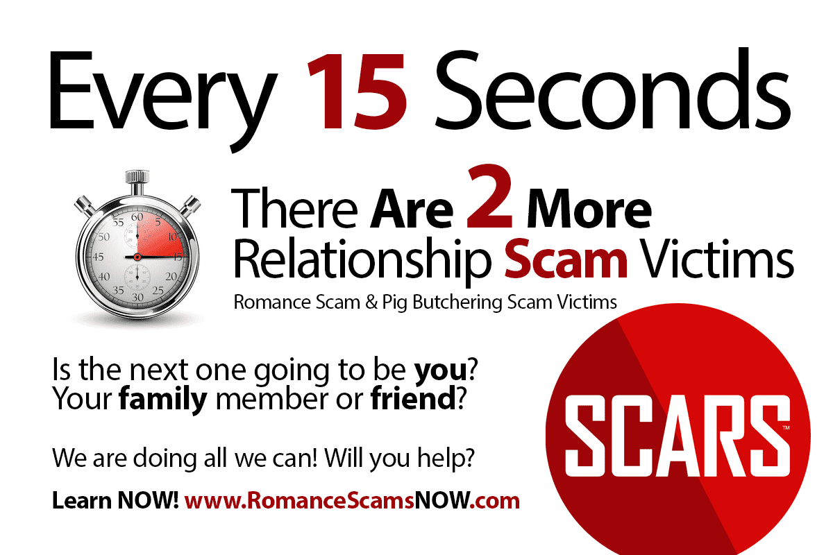2 New Relationship Scam Victims Every 15 Seconds