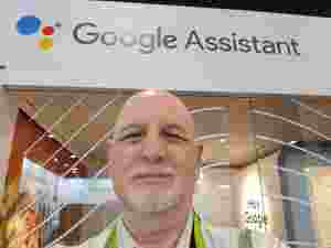 Dr. McGuinness meeting Google executives at CES Las Vegas 2019