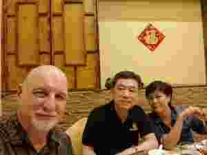 Dr. McGuinness USA, Mr. Tshua Singapore, and Ms. Zhang Taiwan - the original SCARS founders