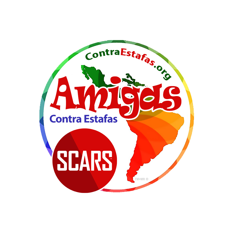 SCARS Latinoamerica Amigas Contra Estafas - Society of Citizens Against Relationship Scams Inc.© 2015-2023