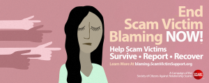 Campaign to End Scam Victim Blaming 2024